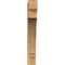 Ekena Millwork Imperial Block Rough Sawn Bracket, Western Red Cedar, 4"W x 22"D x 30"H BKT04X22X30IMP05RWR - alternate 2